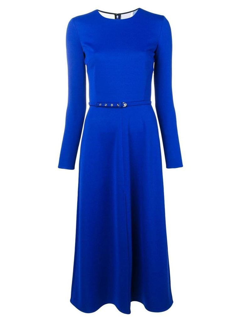 Emilio Pucci Blue Silk Midi Dress