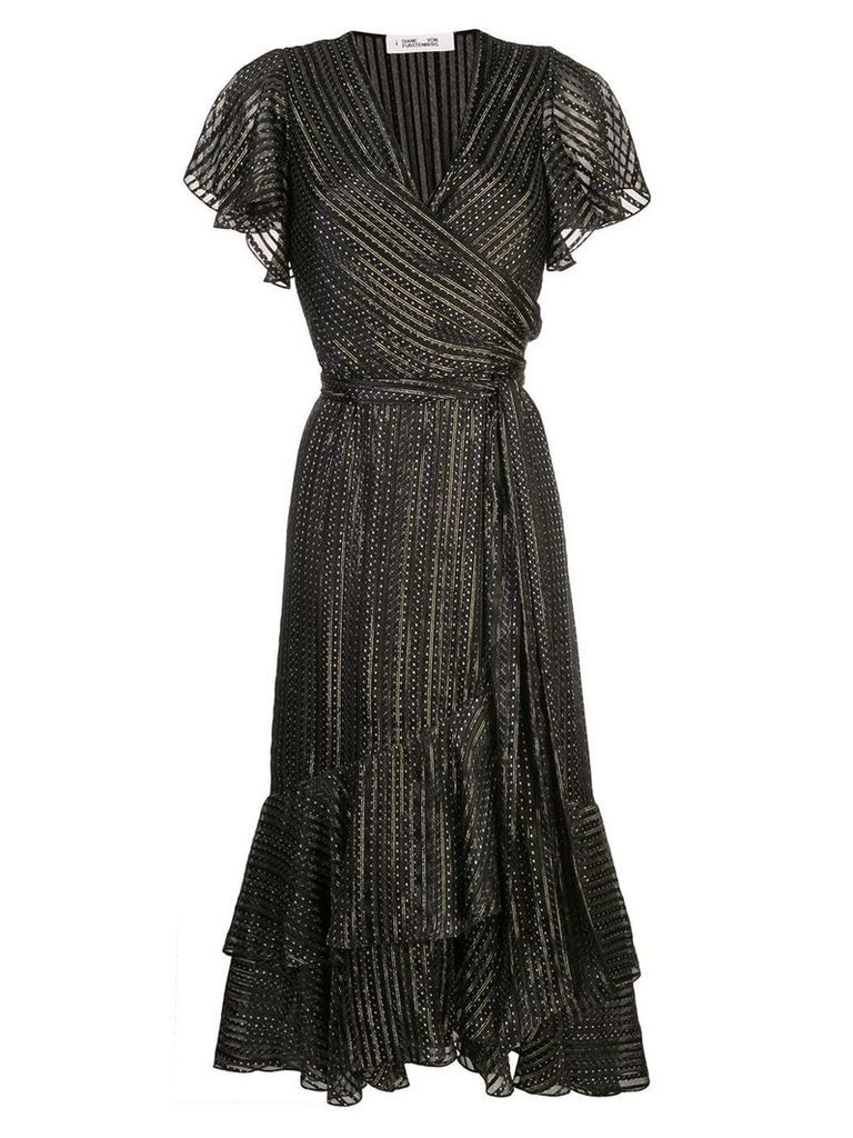 DVF Diane von Furstenberg Donnie midi dress - Black