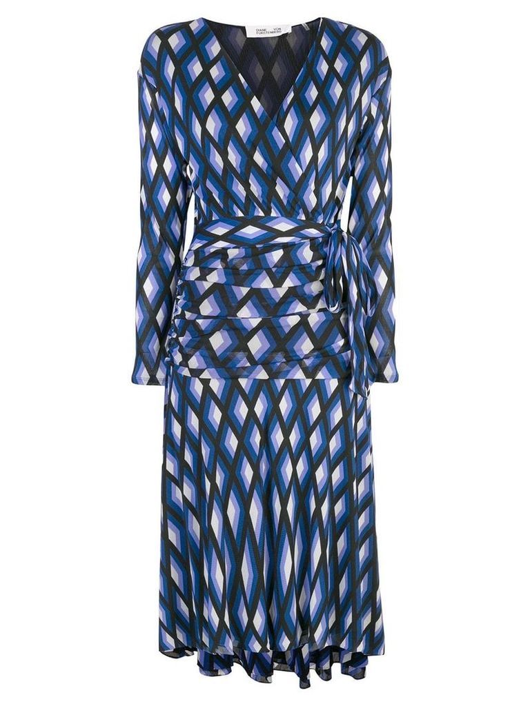 DVF Diane von Furstenberg Rilynn wrap dress - Blue