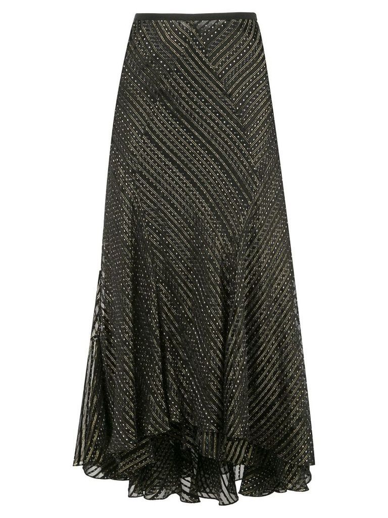 Diane von Furstenberg Debra crinkle skirt - Black