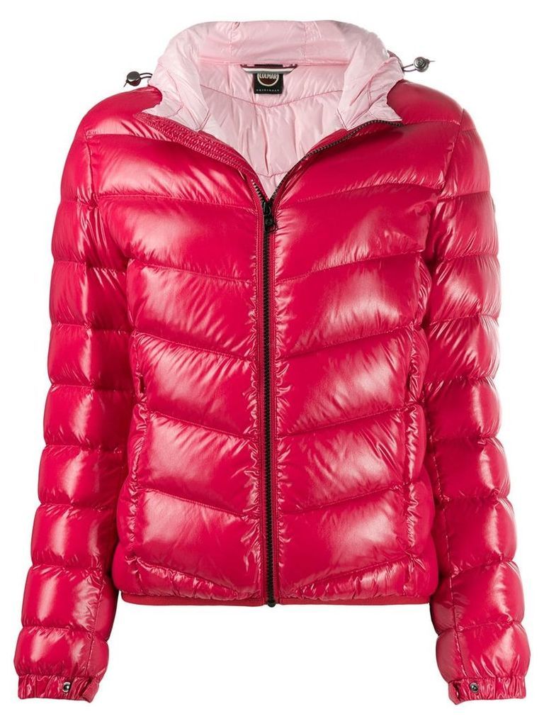 Colmar lacquered-effect winter down jacket