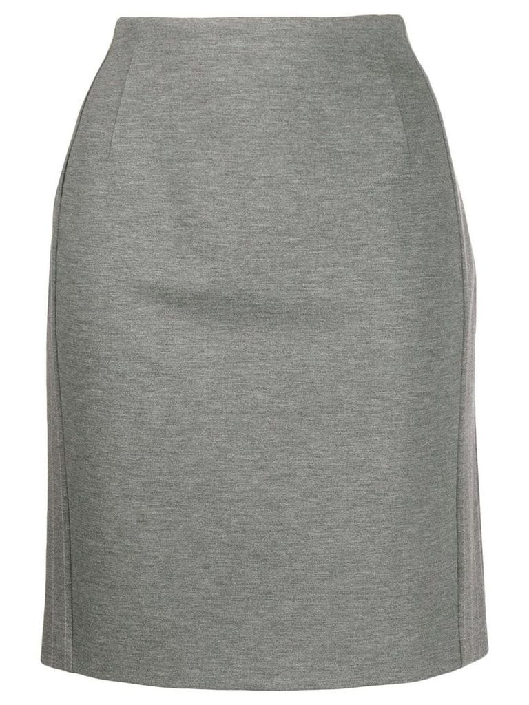 Escada Sport mid-rise pencil skirt - Grey