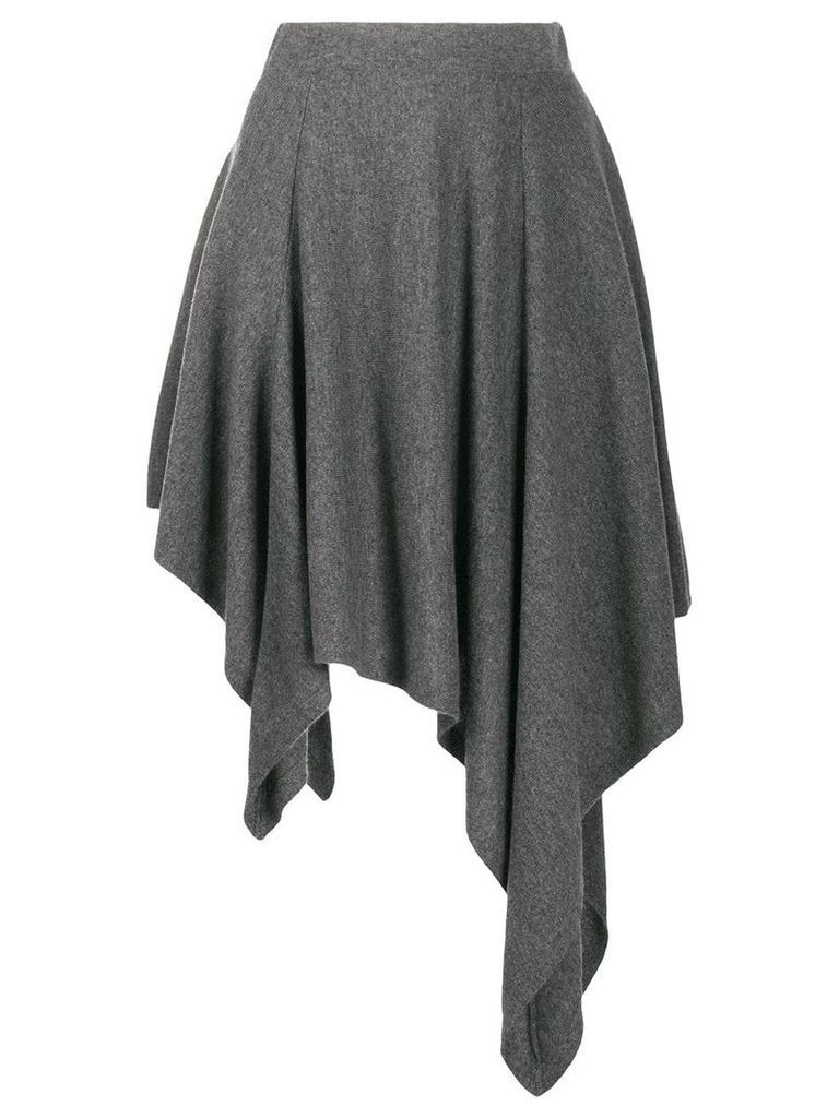 Michael Kors Collection high-low skirt - Grey