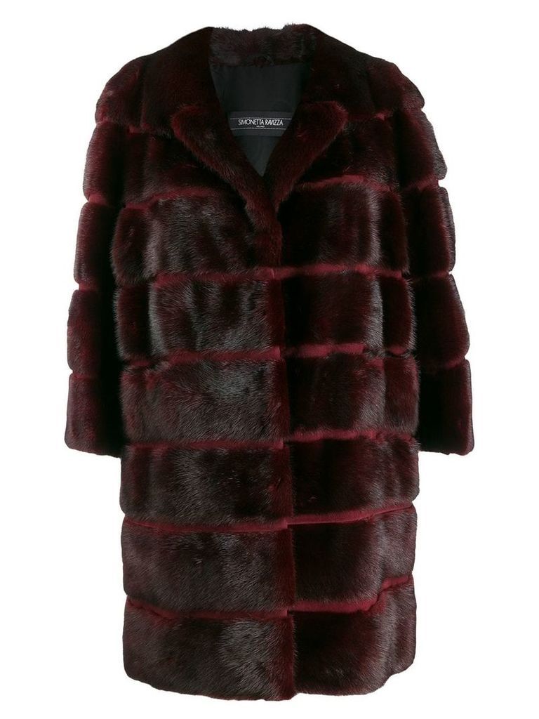 Simonetta Ravizza textured furry coat
