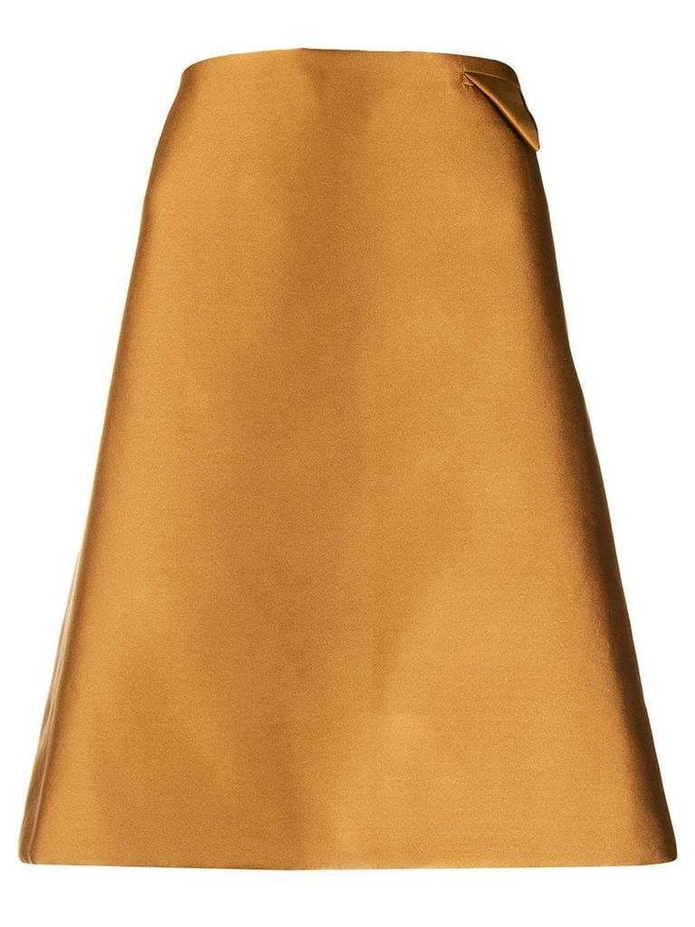 Bottega Veneta A-line skirt - Brown