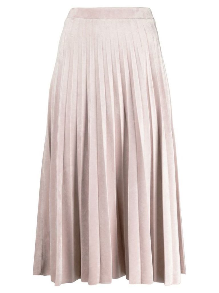 D.Exterior pleated skirt - Pink