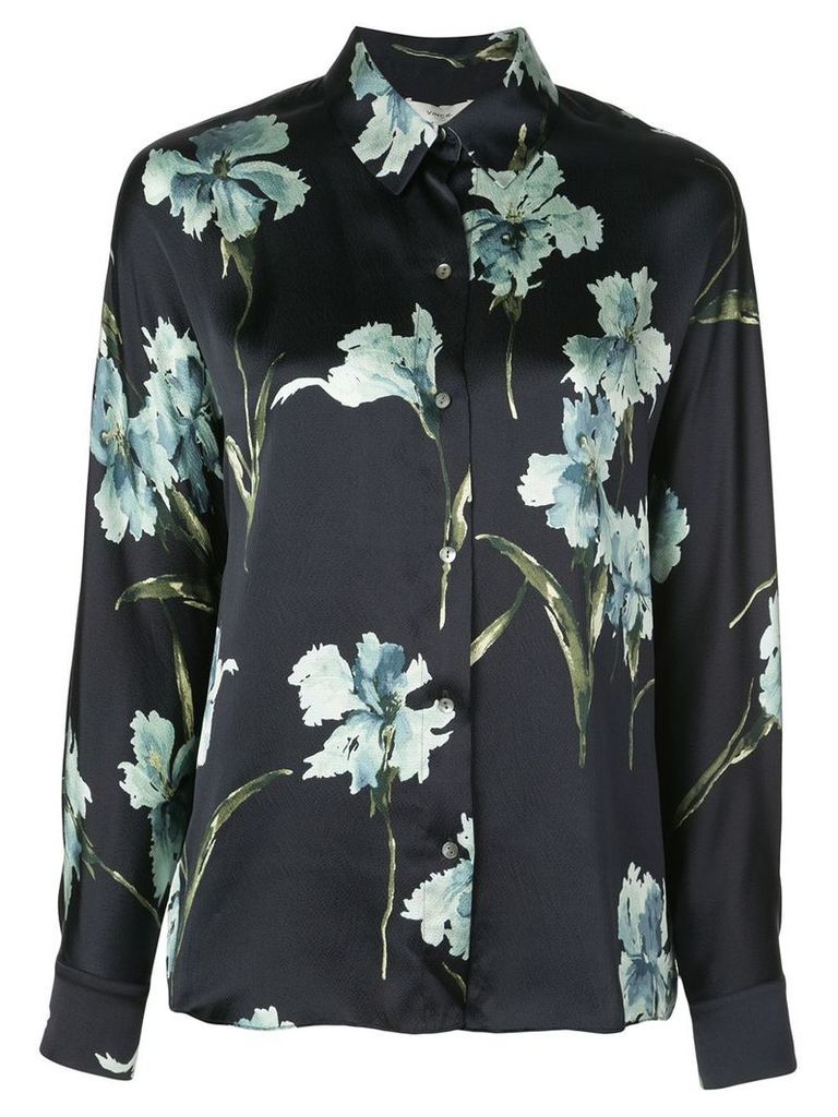 Vince floral print blouse - Blue
