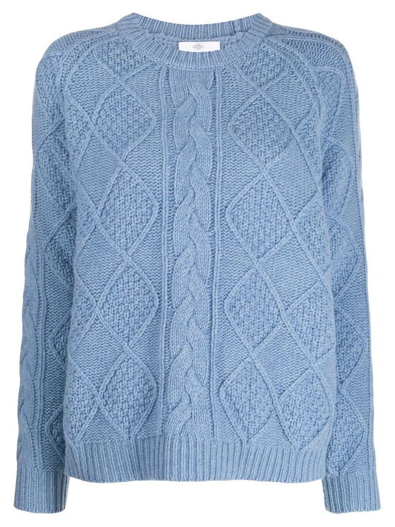 Allude chunky knit jumper - Blue