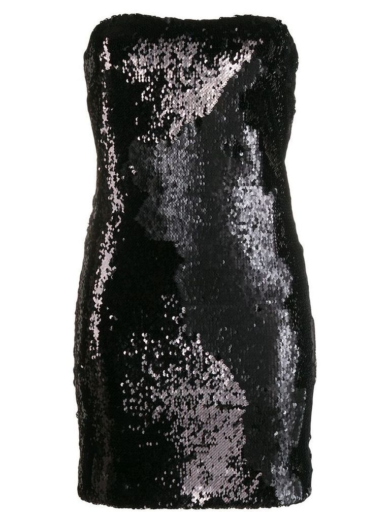 Dondup sequin mini dress - Black