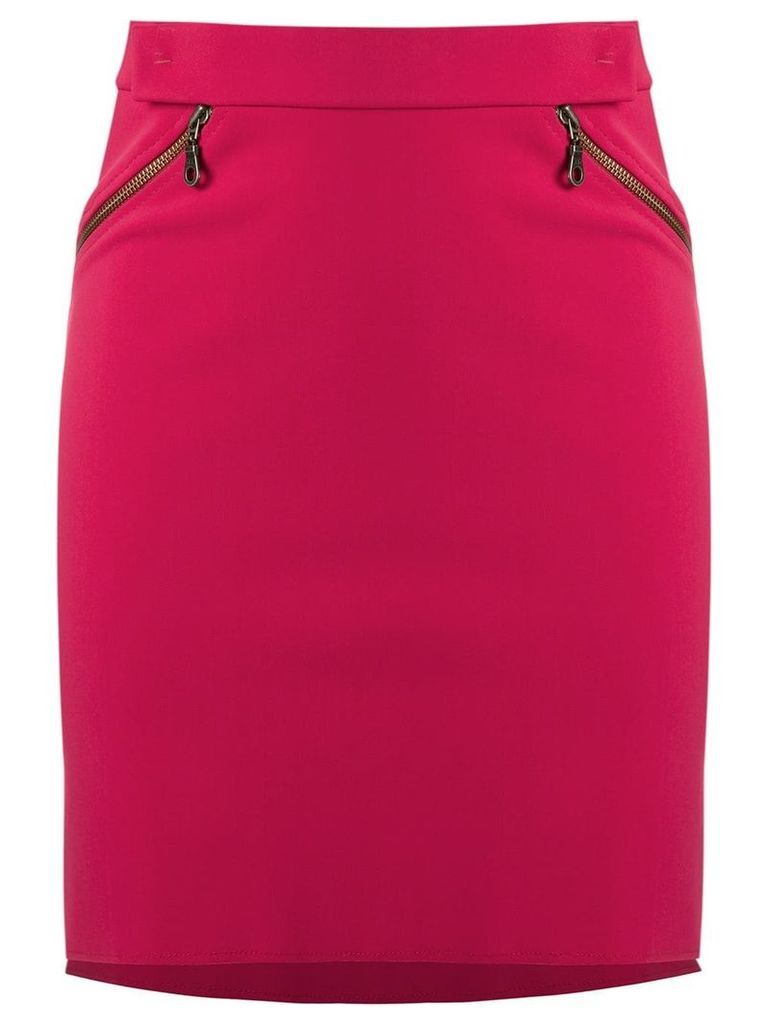 Gloria Coelho high-waisted skirt - Pink