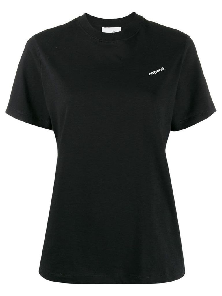 Coperni logo print T-shirt - Black