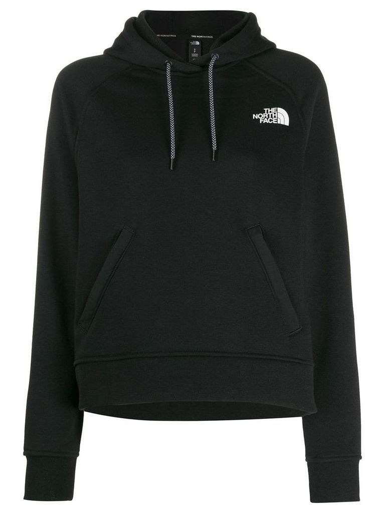 The North Face contrast logo hoodie - Black