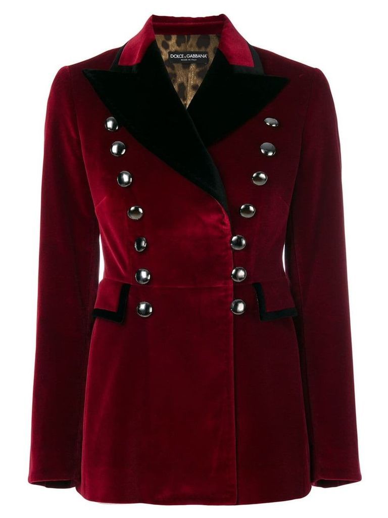Dolce & Gabbana military blazer - Red