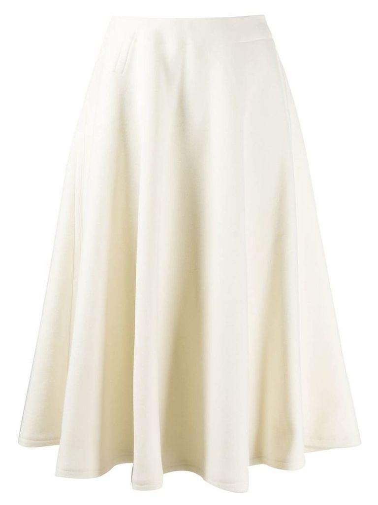 Courrèges full shape skirt - White