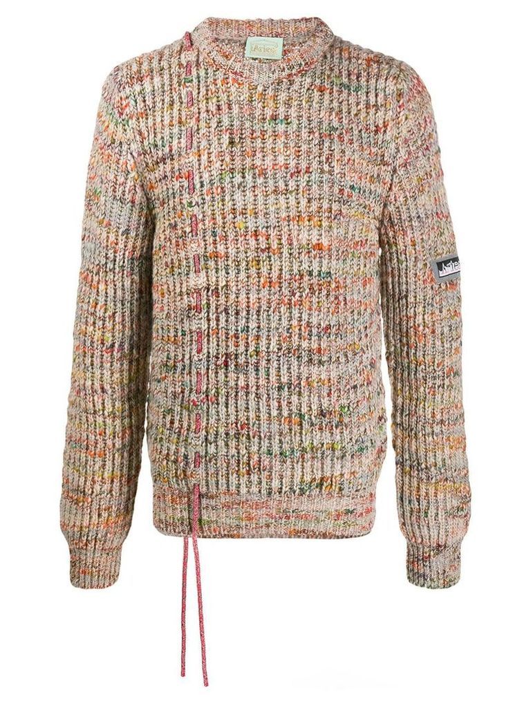 Aries chunky knit jumper - NEUTRALS