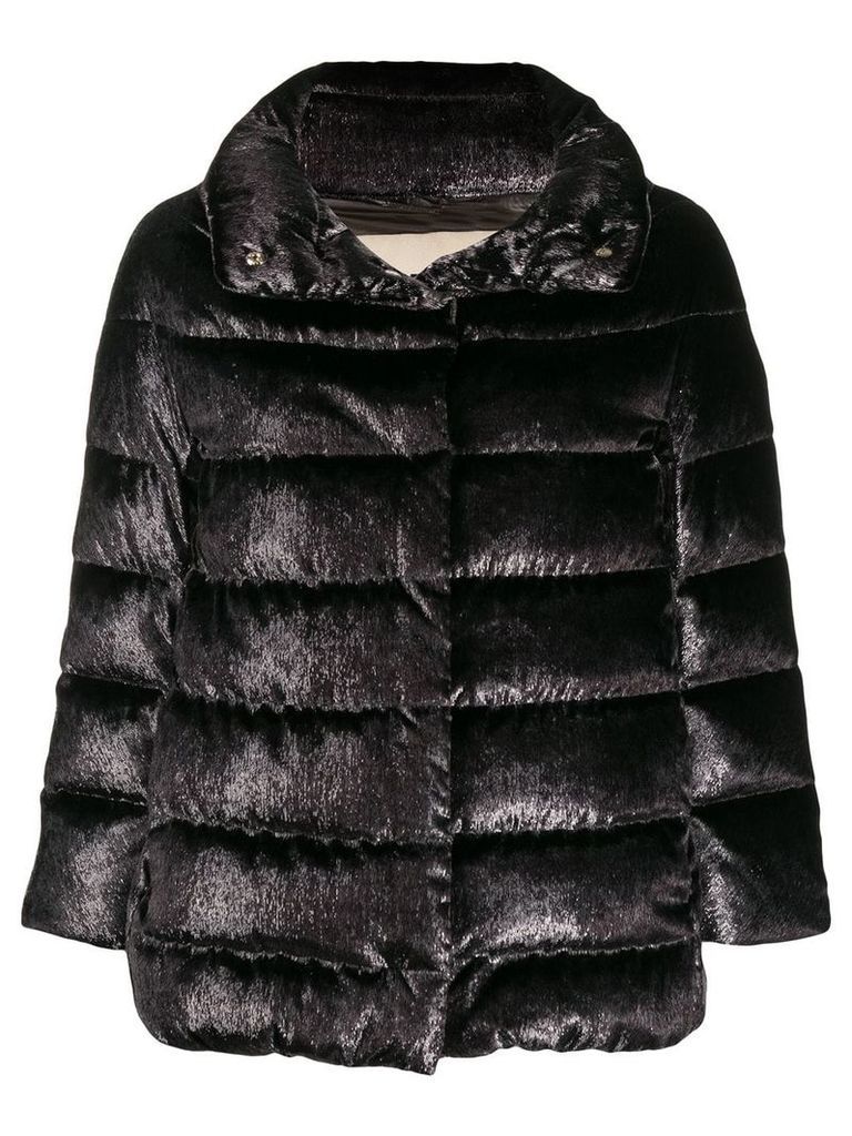 Herno short puffer coat - Black
