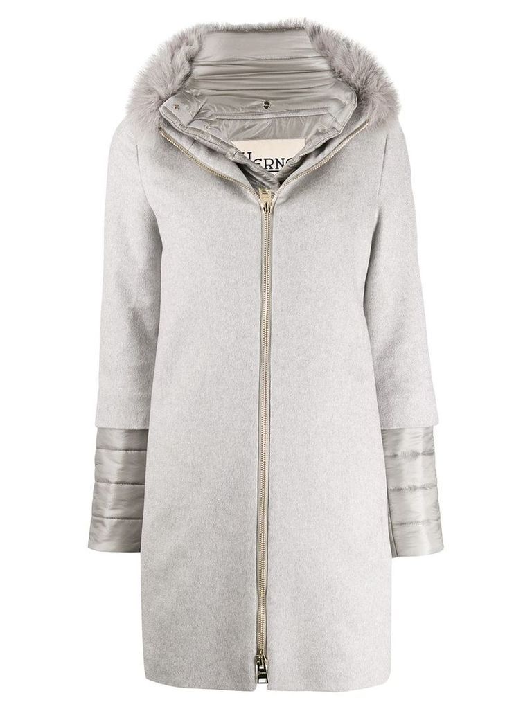 Herno double layer coat - Grey