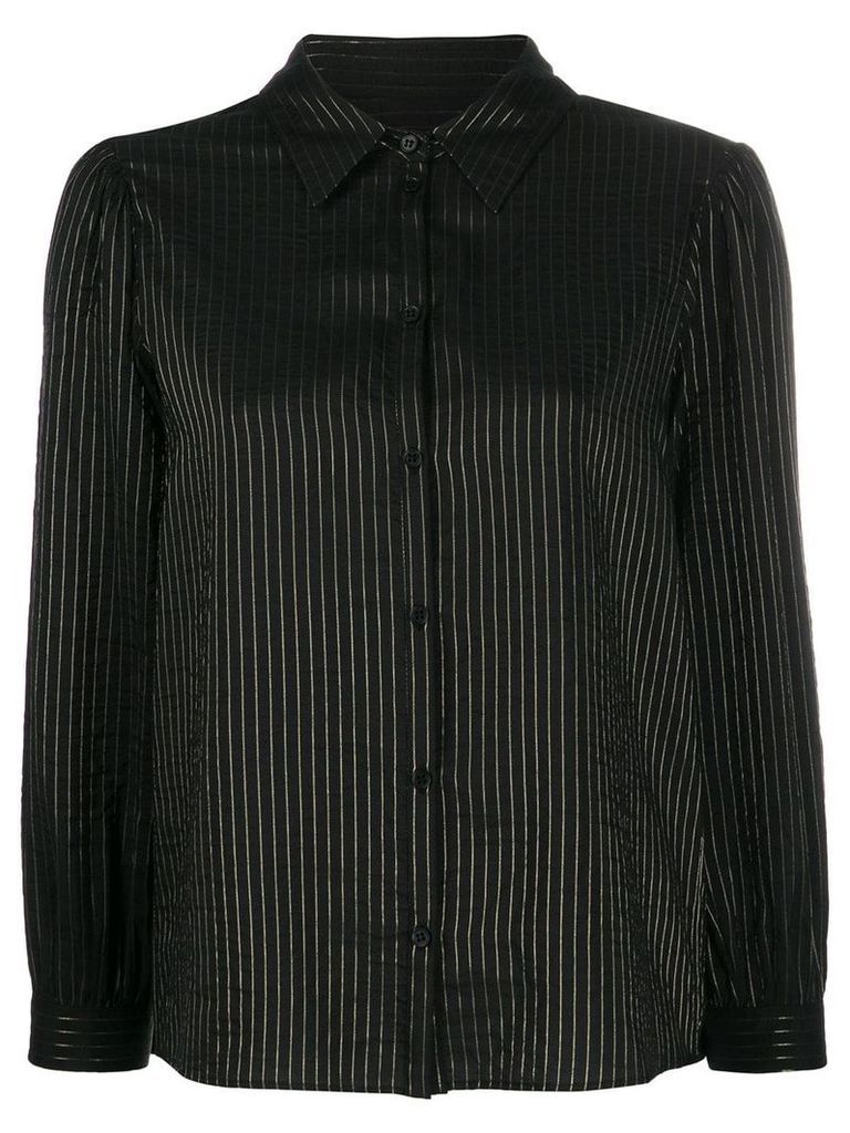 Masscob striped Mae shirt - Black