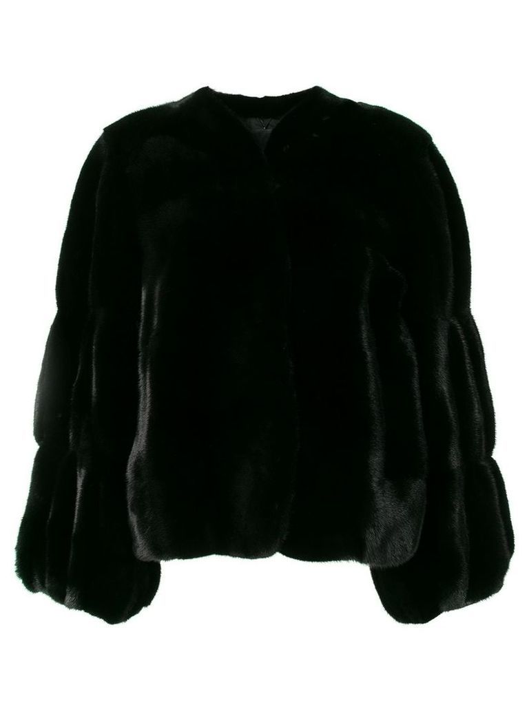 Liska long-sleeve jacket - Black
