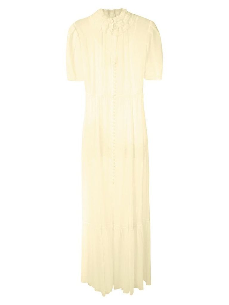 Andrea Bogosian Poli Couture silk gown - Yellow