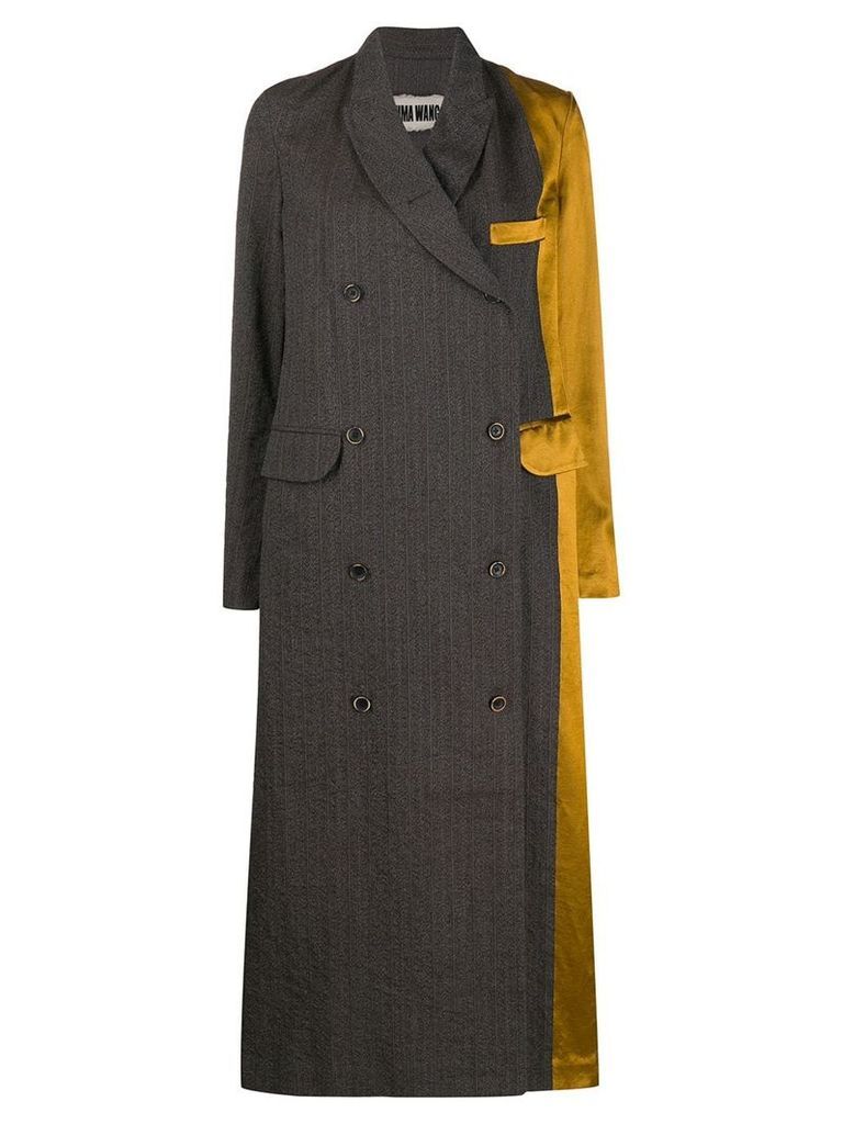 Uma Wang Cleo long coat - Brown