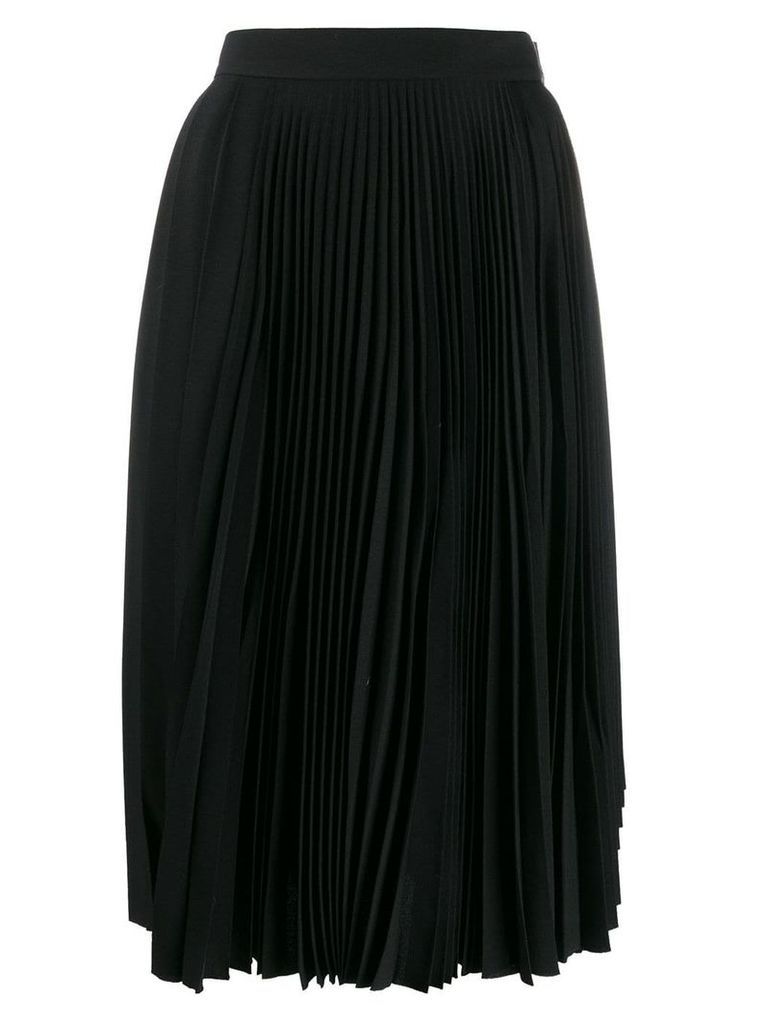 Acne Studios pleated high waisted skirt - Black