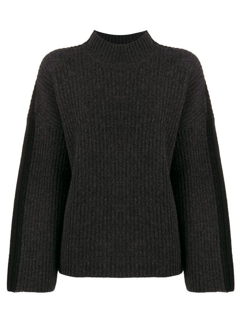 Pringle of Scotland ribbed knit sweater - Grey