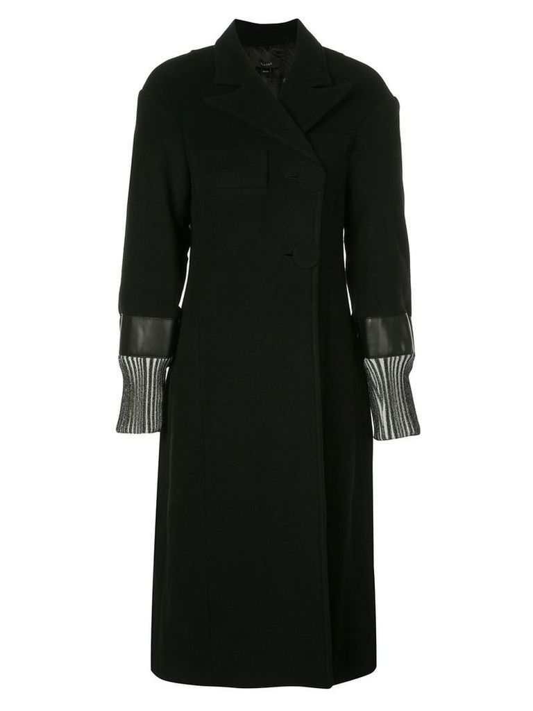 Ellery oversized midi coat - Black