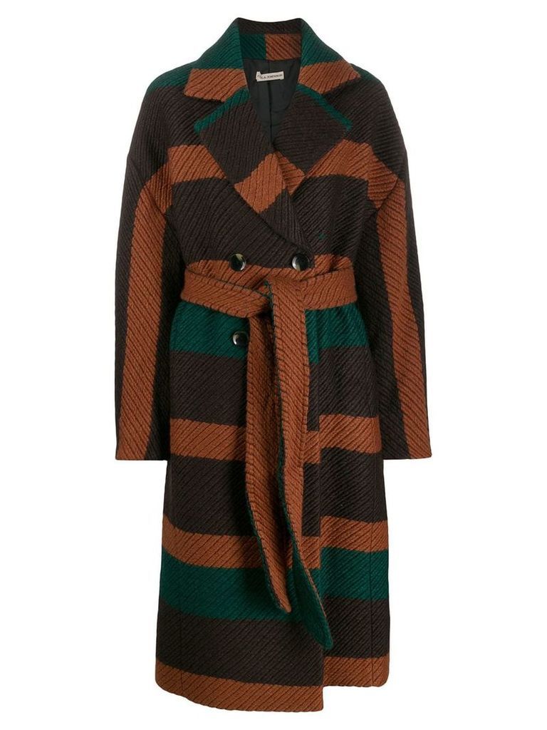 Ulla Johnson belted double-breasted coat - Brown