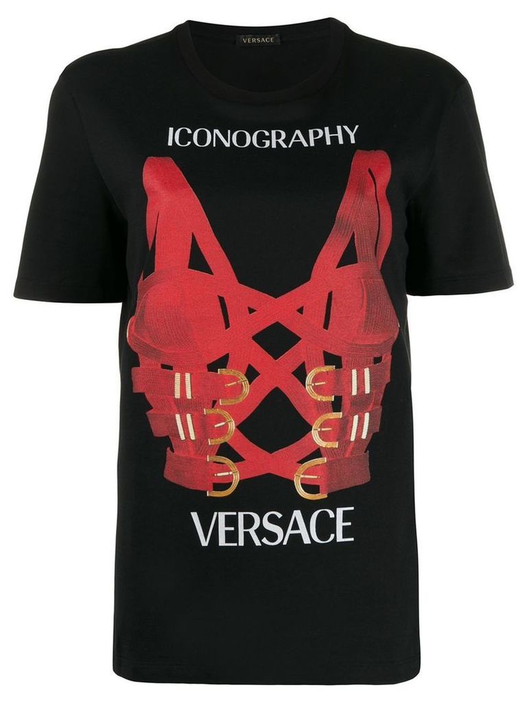 Versace Iconography T-shirt - Black