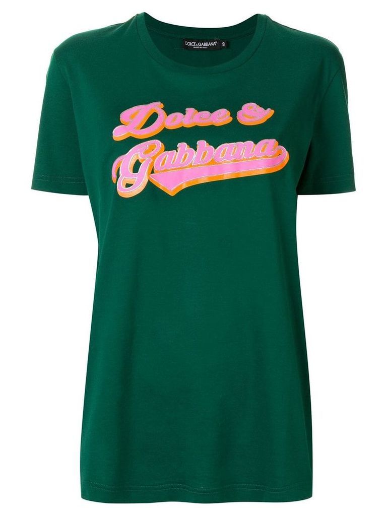 Dolce & Gabbana logo T-shirt - Green