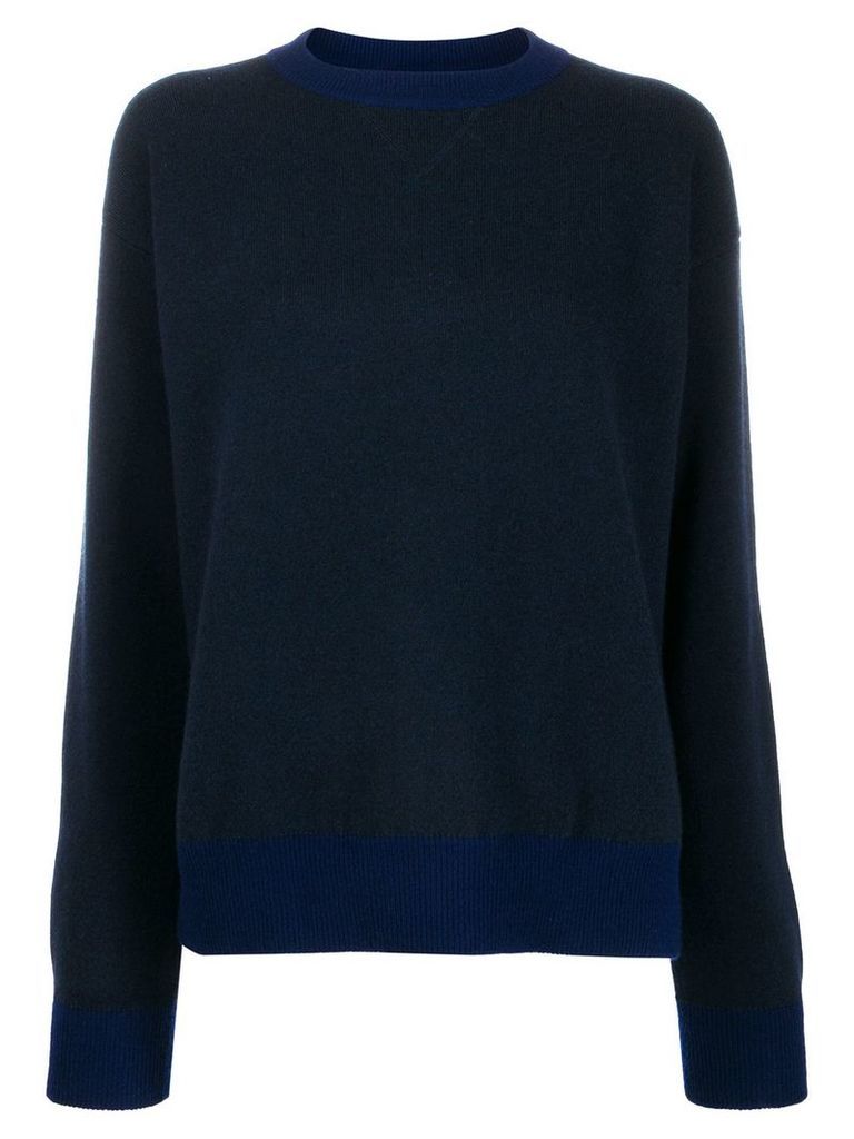 Sofie D'hoore knit colour combo sweater - Blue
