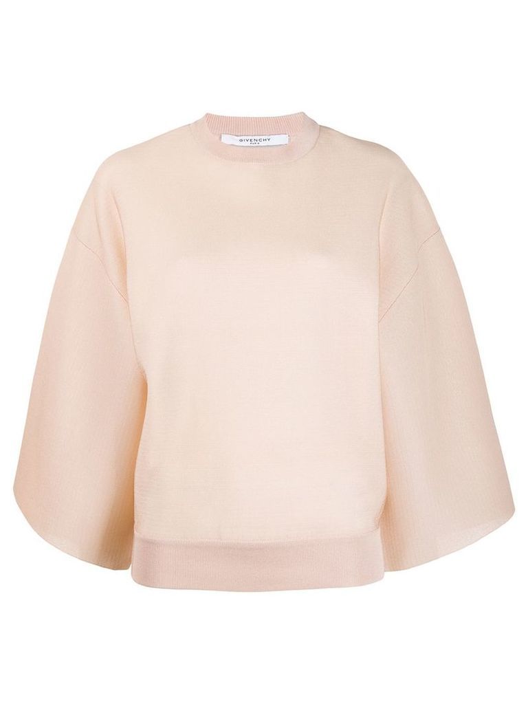 Givenchy wide sleeve jumper - Neutrals