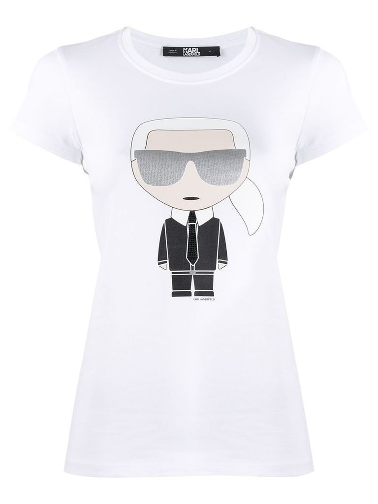 Karl Lagerfeld Karl printed t-shirt - White