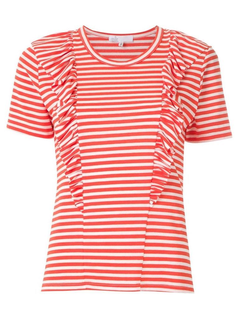 Nk John striped t-shirt - Red