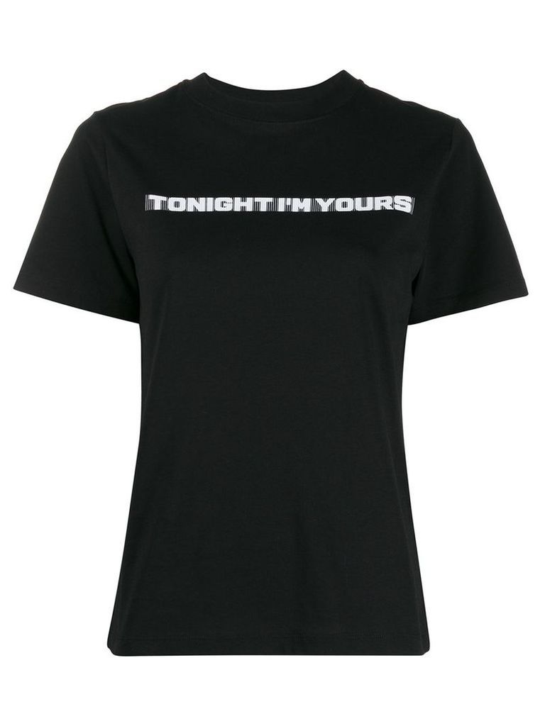 Coperni Tonight I'm Yours print T-shirt - Black