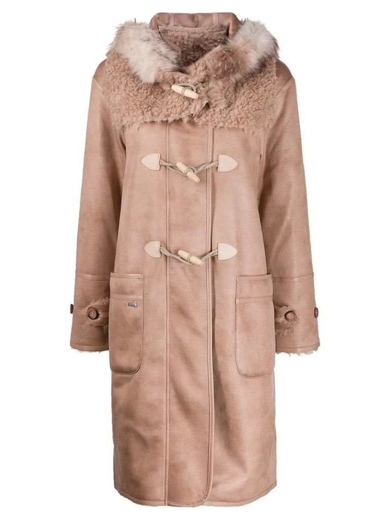 Urbancode hooded duffle coat - PINK