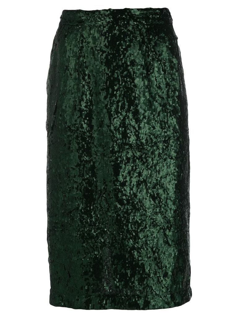 Nº21 sequin pencil skirt - Green