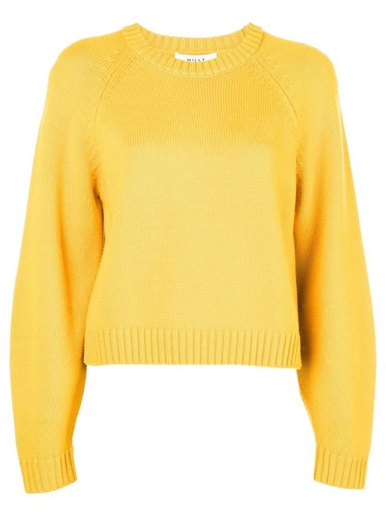 Milly crew neck jumper - Yellow