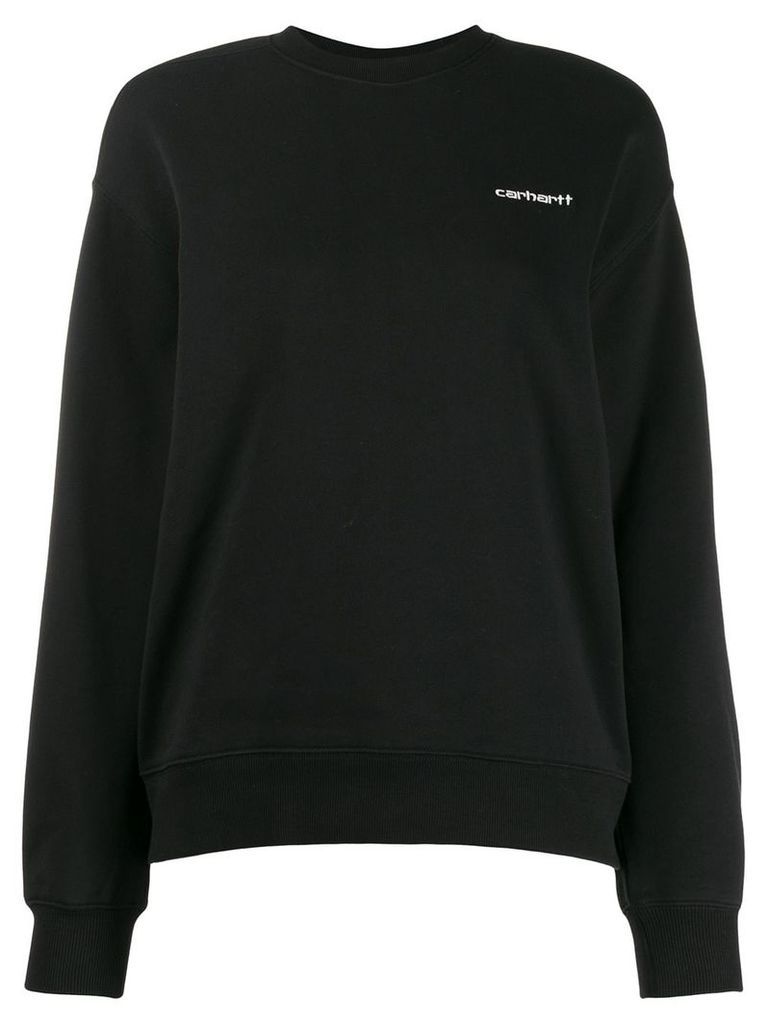 Carhartt WIP embroidered logo sweatshirt - Black