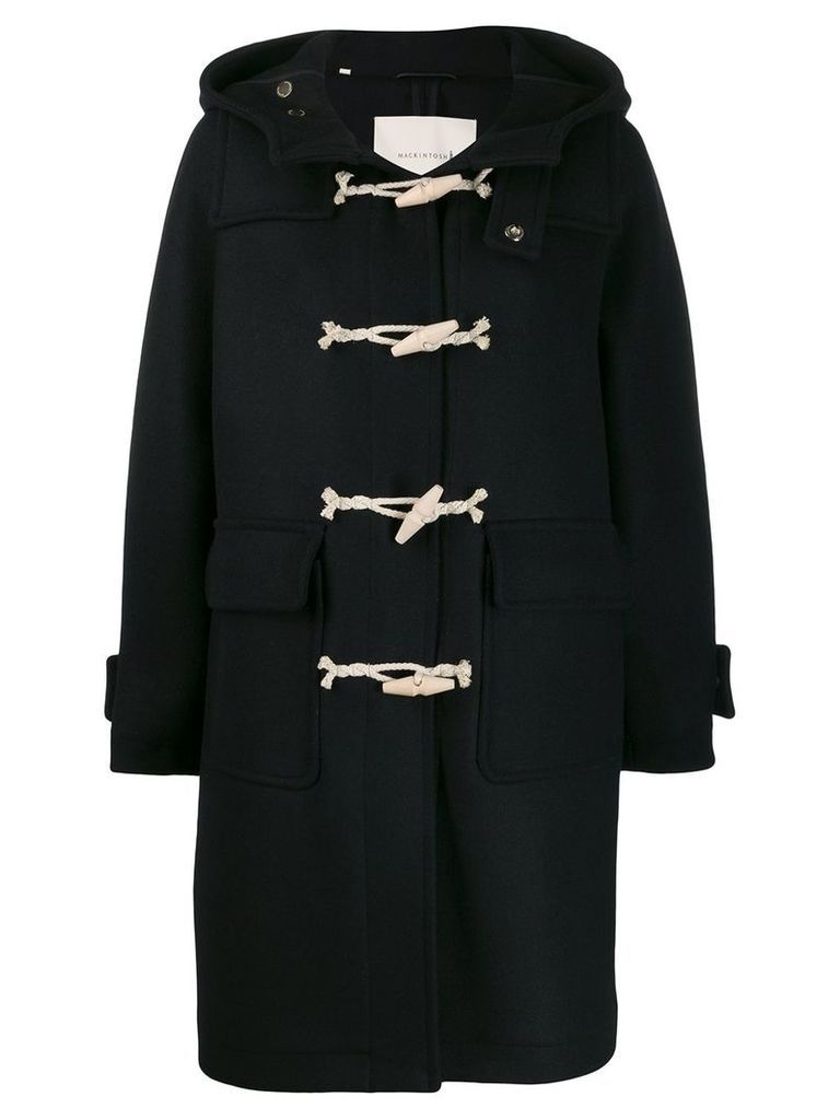 Mackintosh INVERIE Black Wool Duffle Coat LM-1016