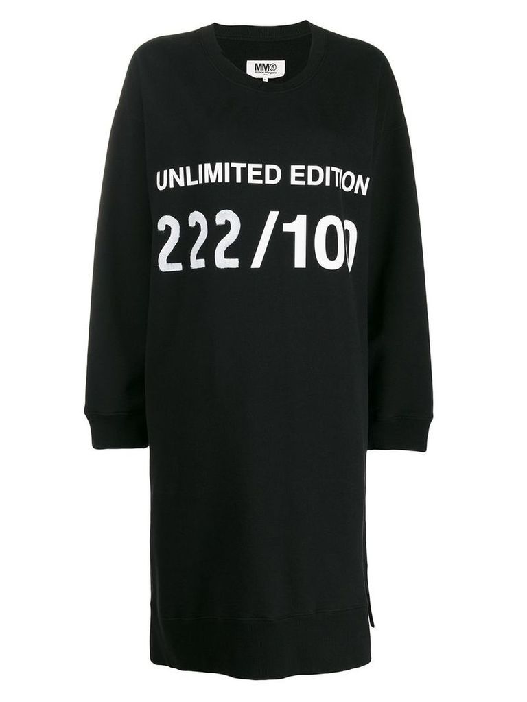 Mm6 Maison Margiela Unlimited Edition 222/100 jumper - Black