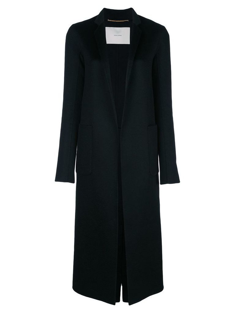 Adam Lippes tailored single-breasted coat - Black