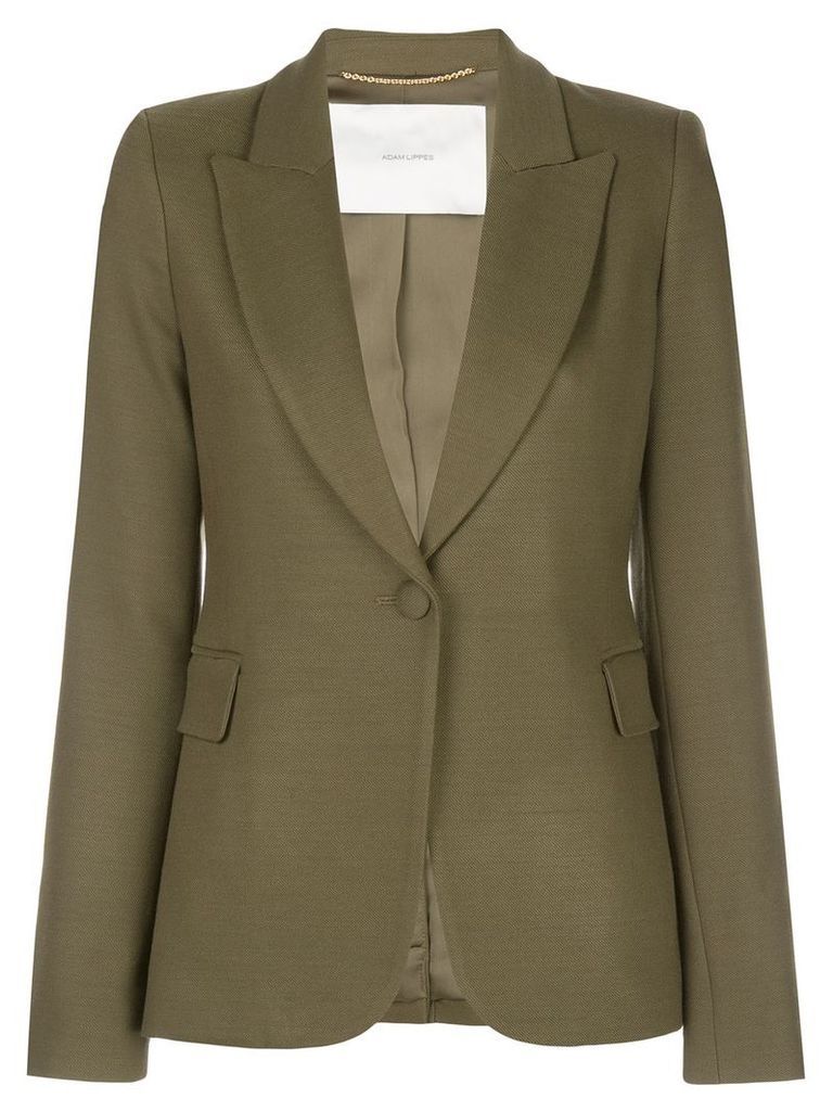 Adam Lippes fitted blazer - Green