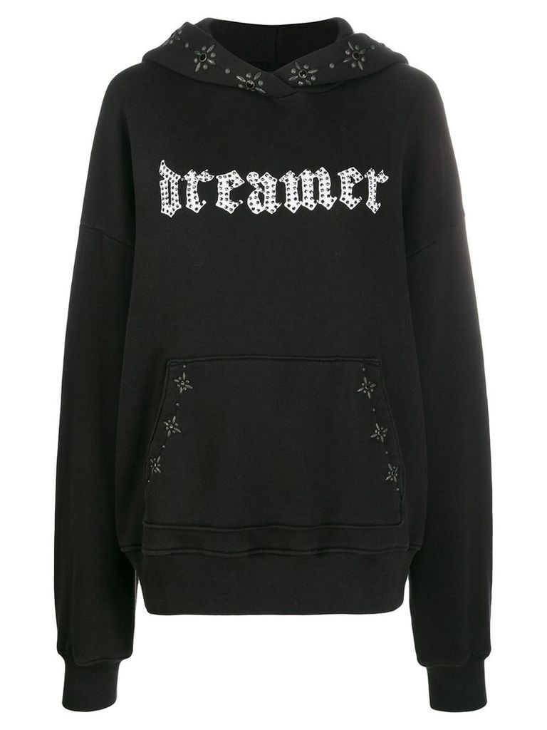 AMIRI Dreamer studded hoodie - Black