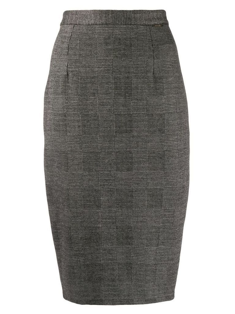 Styland fitted pencil skirt - Black