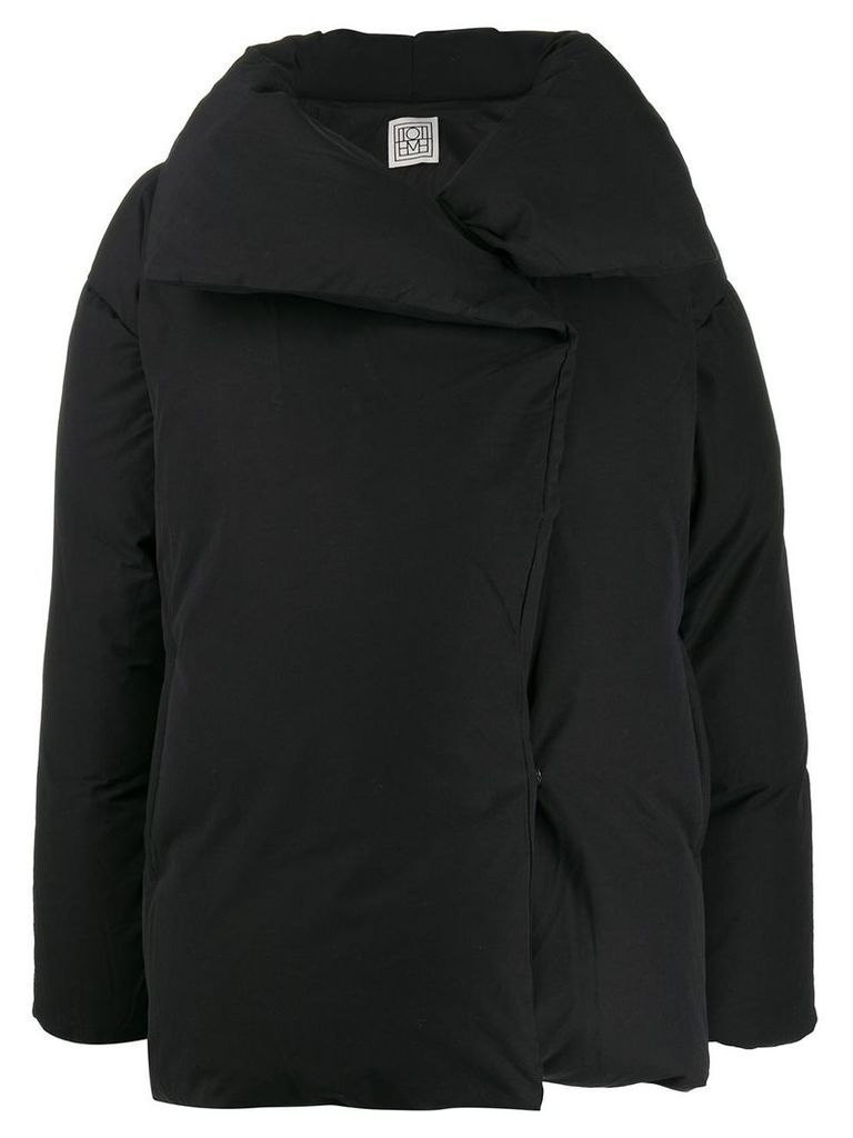 Totême oversized padded coat - Black