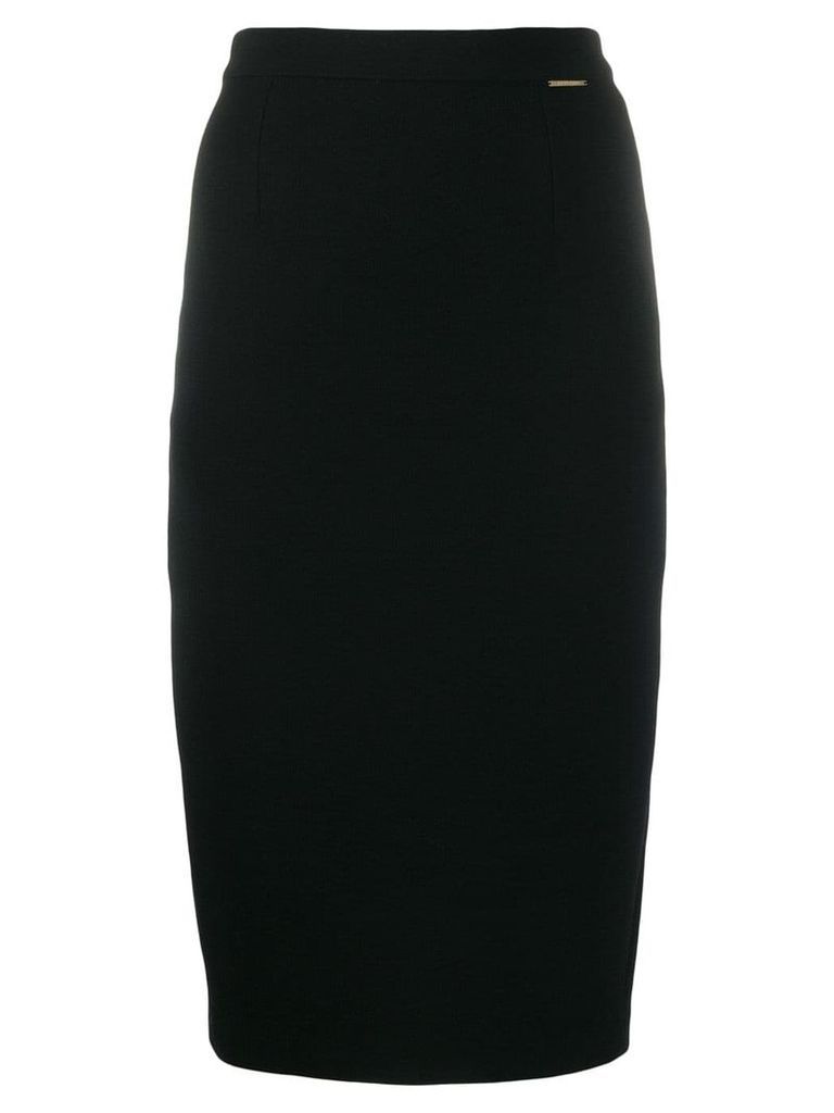 Styland wool pencil skirt - Black