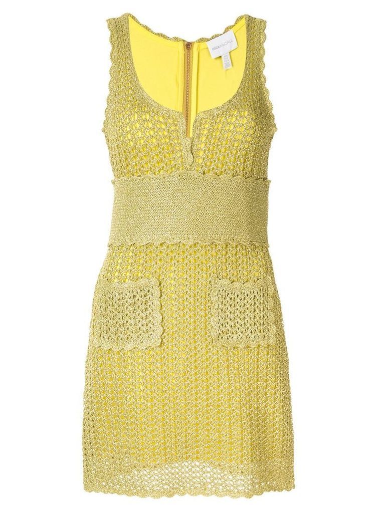 Alice McCall Coney Island crocheted dress - Yellow