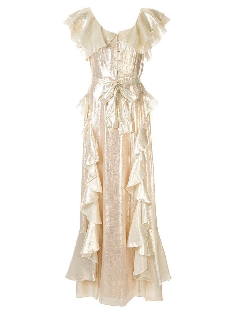 Alice McCall Astral Plane gown - GOLD